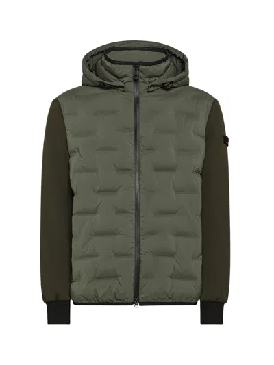 PEUTEREY QUILTED JACKET WITH HOOD