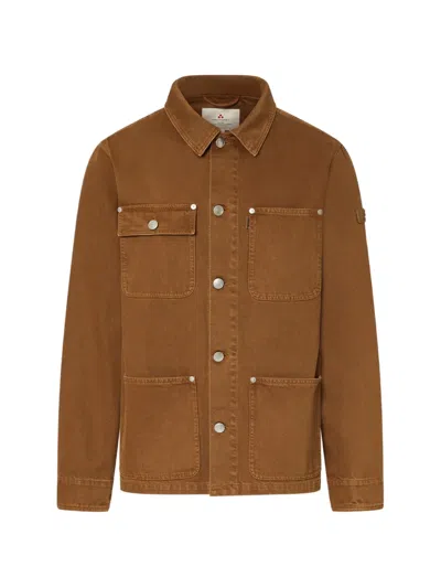 Peuterey Quito Bull Jacket In Brown