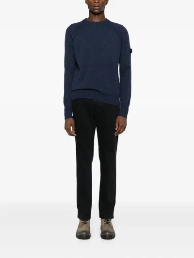 Peuterey Raglan-sleeve Sweater In Blue