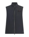 Peuterey Rain Man Vest Midnight Blue Size M Polyester In Black