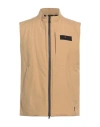 Peuterey Rain Man Vest Sand Size M Polyester In Brown