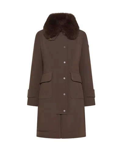 Peuterey Rakid Down Jacket In Brown