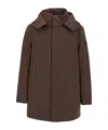 Peuterey Recycled Fabric Performance Coat In Brown