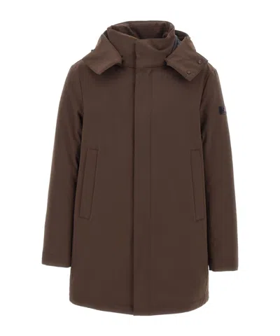 PEUTEREY RECYCLED FABRIC PERFORMANCE COAT