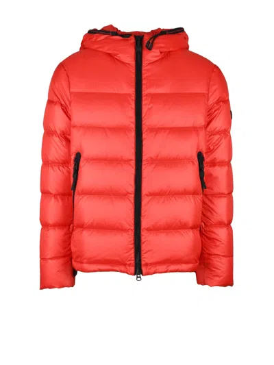 Peuterey Red Honova Down Jacket Zip