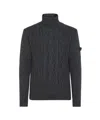 PEUTEREY RIBBED COLLAR SWEATER