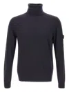 Peuterey Ribbed Turtleneck Sweater In Blue