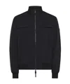 Peuterey Right-collar Zipper Casual Jacket In Black