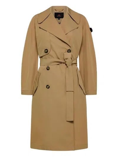 Peuterey Runde Trenchcoat In Brown