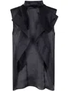 Sacai Satin X Chiffon Pullover