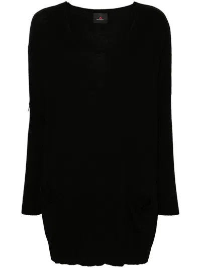 Peuterey Scoop-neck Jumper In Black