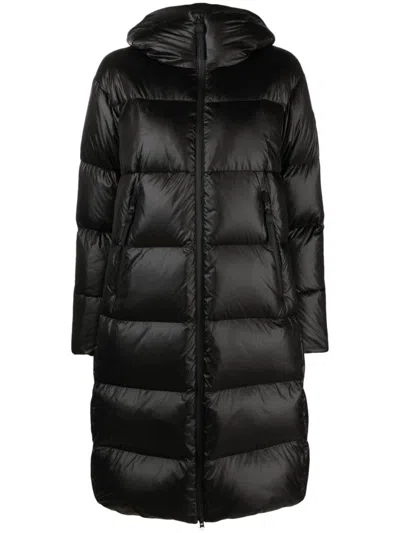 Peuterey Selectric Midi Down Jacket In Black