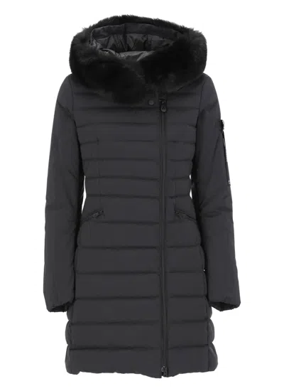 Peuterey Seriola ml Down Jacket In Black