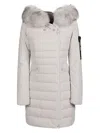 Peuterey Seriola Parka Coat In White