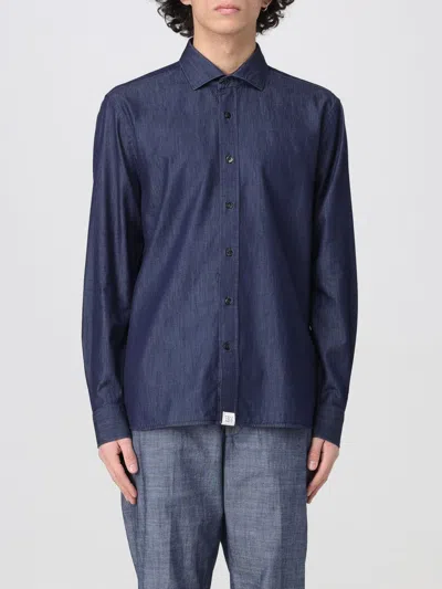 PEUTEREY SHIRT PEUTEREY MEN COLOR BLUE,421644009