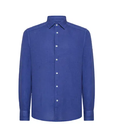 Peuterey Shirts China Blue
