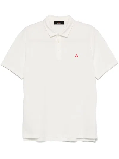 Peuterey Short Sleeve Polo In White