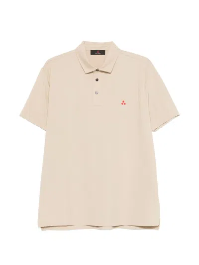 Peuterey Short Sleeve Polo Shirt In Multi
