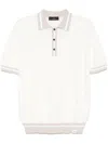 Peuterey White Cotton Polo Shirt In White