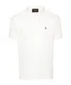 Peuterey Mezzola White Piquet Polo In White