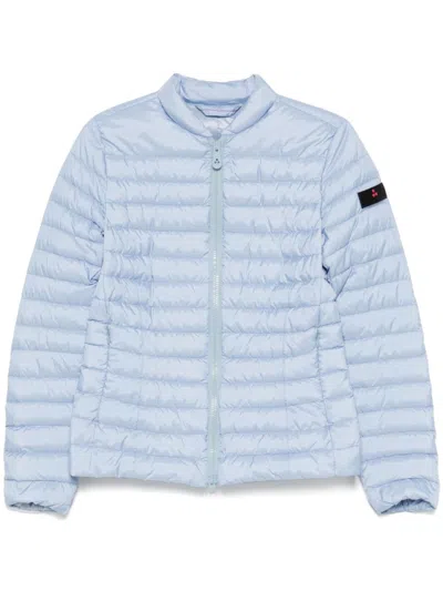 Peuterey Sky Blue Nylon Lightweight Doan Jacket