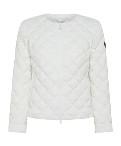 Peuterey Slim Fit Goose Down Jacket With Diamond Quilting