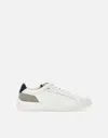 Peuterey Quarter White Leather Sneakers In White