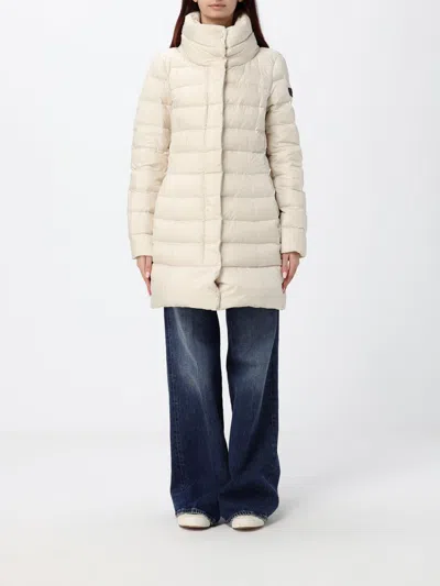 Peuterey Sobchak Quilted Water-repellent Short Puffer Jacket With High Neck In Neutral