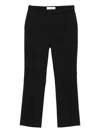 Peuterey Straight-leg Tailored Pants With Mid-rise Waist In Black
