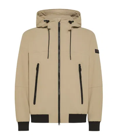 Peuterey Stretch Nylon Sports Jacket In Amaretto