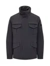 Peuterey Long Sleeve Casual Jacket In Blu