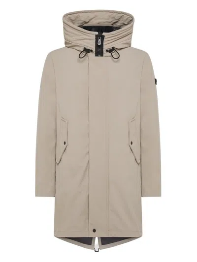 PEUTEREY STRUCTURED CLASSIC COAT WITH TAILORED FIT