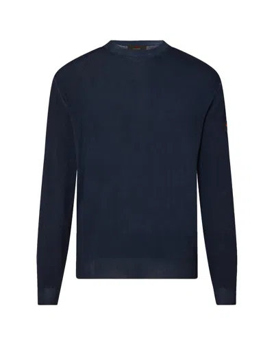 Peuterey Stylish Cotton Sweater For Men In Blue