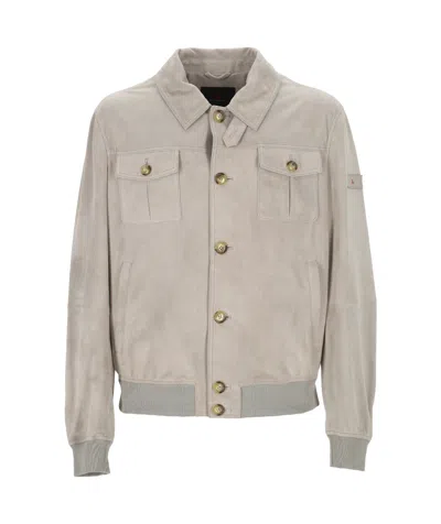 PEUTEREY PEUTEREY BUTTON-UP JACKET