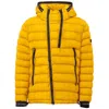 Peuterey Sumptuous Yellow Polyamide Jacket In Yellow