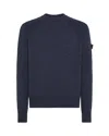 Peuterey Maglia In Misto Lana Blu Grafite In Blue