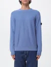 Peuterey Cotton Crewneck Sweater In Blue