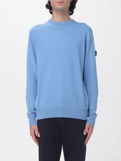 Peuterey Sweater Men Color Gnawed Blue