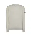 Peuterey Beige Long Sleeve Crew Neck Sweater In Beige Chiari E Naturali