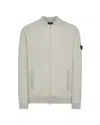 Peuterey Ecru Zip-up Sweatshirt In Toni Neutri