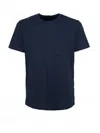 PEUTEREY NAVY BLUE T-SHIRT WITH POCKET