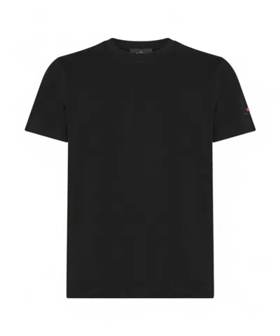 Peuterey Embroidered-detail T-shirt In Black