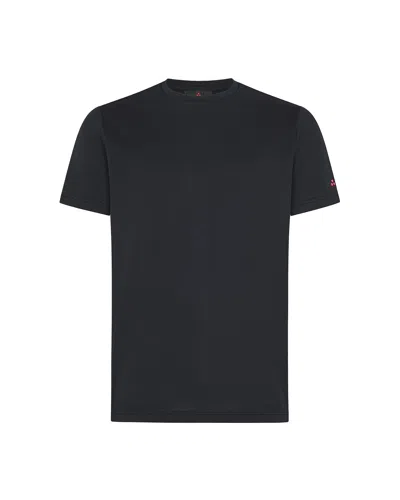 PEUTEREY ZOLE BLUE PIQUET T-SHIRT