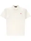 Peuterey Logo-embroidered Polo Shirt In White