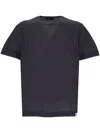 Peuterey Navy Blue Crew Neck T Shirt In Blue