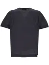 Peuterey Navy Blue Crew Neck T Shirt In Blue