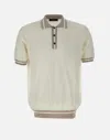 Peuterey White Cotton Polo Shirt In White