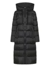Peuterey Tailored Black Coat With Structured Silhouette And Timeless Design In Black