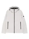 Peuterey Tailored Classic Coat With Minimalist Design In White