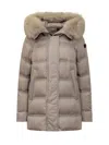 Peuterey Beige Takan Puffer Down Jacket In Beige
